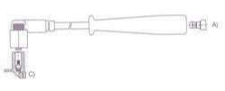 GENOUD CABLE BUJIA SEAT MARBELLA 903 1993> BOBINA SECA