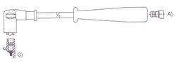GENOUD CABLE BUJIA ALFA ROMEO 145-146 1.4 1994> DIN