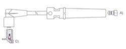 GENOUD CABLE BUJIA DAEWOO LANOS 1.6 SX 1.6 1997>