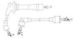 GENOUD CABLE BUJIA DAIHATSU APPLAUSE 1.6I 16V