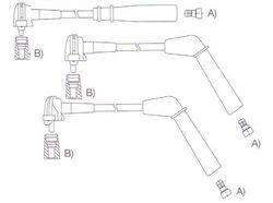 GENOUD CABLE BUJIA TOYOTA TERCEL-STARLET 1.-1.3 12V