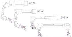 GENOUD CABLE BUJIA NISSAN 300 ZX 3.0 V6 87/90-MAXIMA