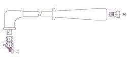 GENOUD CABLE BUJIA NISSAN TERRANO 2.4I-UP