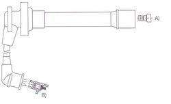 GENOUD CABLE BUJIA NISSAN 100NX-ALMERA1.4-1.6 92>