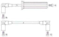 GENOUD CABLE BUJIA GRAND CHEROKEE 4.0 89>-WRANGLER