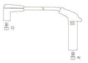 [27025.0370] GENOUD CABLE BUJIA CHRYSLER CARAVAN-GRAN CARAVAN SAE