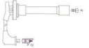 [28005.0370] GENOUD CABLE BUJIA HONDA CIVIC CRX 1.6I 16V 89/92-ACCORD 2.0I