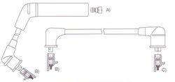 GENOUD CABLE BUJIA HYUNDAI ECCEL1993'
