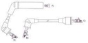 [29010.0370] GENOUD CABLE BUJIA HYNDAI SONATA 2.0I