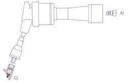 [29015.0370] GENOUD CABLE BUJIA HYNDAI SONATA 2.0I-ELENTRA 1.6I-1.8I 1992>