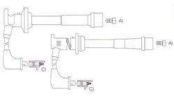 GENOUD CABLE BUJIA MAZDA MX3 V6