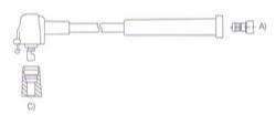 GENOUD CABLE BUJIA MAZDA 121 1.3I 16V 1996>