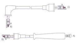GENOUD CABLE BUJIA ISUZU AMIGO