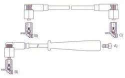 GENOUD CABLE BUJIA SKODA FELICIA 1.3 95>