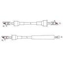 STARYEN CABLE BUJIA JEEP IKA 4 CILINDROS  