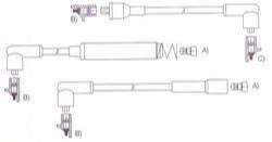 STARYEN CABLE BUJIA MONZA-KADETT-IPANEMA BOSCH  /CAP.ORIG 