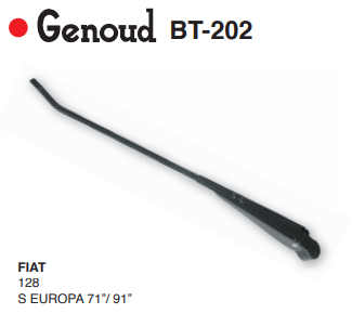 GENOUD BRAZO TRASERO FIAT 125 S/EUROPA 71/91