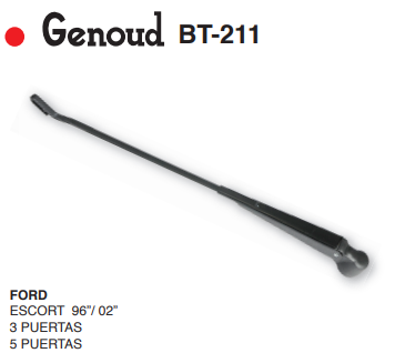 GENOUD BRAZO TRASERO FORD ESCORT 3 PTAS - 5 PTAS 96/02