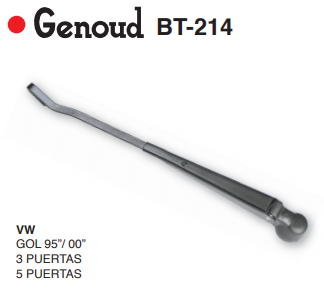 GENOUD BRAZO TRASERO VW GOL 3 PTAS - 5 PTAS 95/00