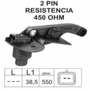 [30013.0327] FISPA SENSORES RPM CITR BERLINGO - SAXO - XSARA  /PEUG 106 - 206 - 306 - PARTNER  /2 PIN RESISTENCIA 450 OHM = OSSCA 1920.5T