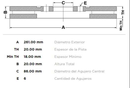 FREMAX DISCO FRENO ASIA HI TOPIC DV  