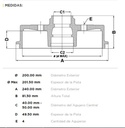 [1516.0334] FREMAX CAMPANA FRENO GOLF/PASAT/SEAT T-C