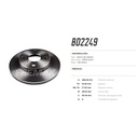 [2249.0334] FREMAX DISCO FRENO TOYOTA COROLLA 1992>  DEL. VENTILADO