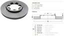 [3101.0334] FREMAX DISCO FRENO NISSAN FRONTIER 2.8 TD 4x2 - 4x4 02> PATHFINDER TERRANO I 2.4i 2.7 D/TD 3.0 X-TERRA 2.8 TDI 4x4
