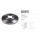 [3975.0334] FREMAX DISCO FRENO VW GOL GOLF GTI POLO QUANTUM / SAVEIRO 1.6 - 1.8 - 2.0 SEAT IBIZA 1.8 CORDOBA FORD GALAXY