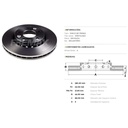 [4022.0334] FREMAX DISCO FRENO FLUENCE / MEGANE III 2.0 / DUSTER