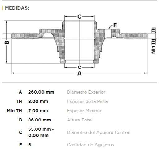 FREMAX DISCO FRENO FLUENCE / MEGANE 3  