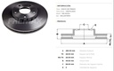 [4107.0334] FREMAX DISCO FRENO NISAN T30 2.5I 24V DV