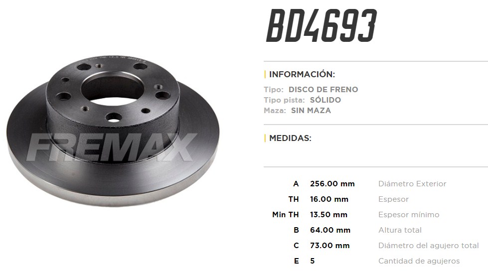 FREMAX DISCO FRENO DUCATO 84> DS  