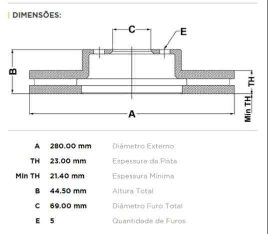 FREMAX DISCO FRENO HYUNDAI VELOSTER 1.6  