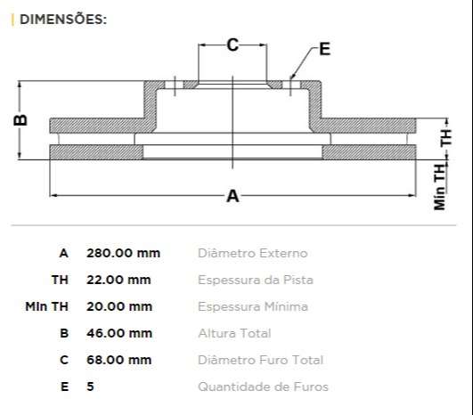 FREMAX DISCO FRENO VW PASSAT 96>/AUDI DV