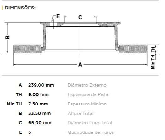 FREMAX DISCO FRENO BORA 2.0 8V  