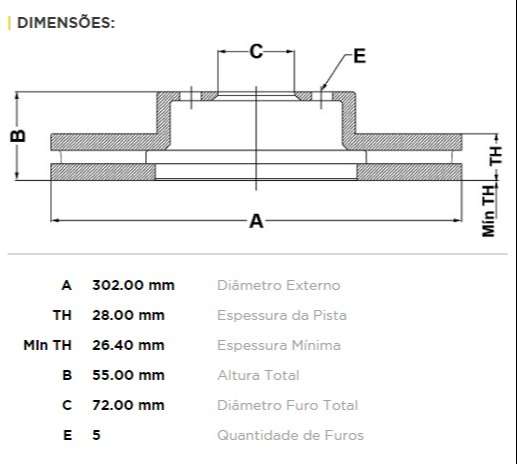 FREMAX DISCO FRENO JEEP WRANGLER 3.8  