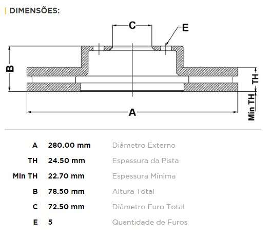 FREMAX DISCO FRENO JEEP CHEROKEE 99/01 DV  