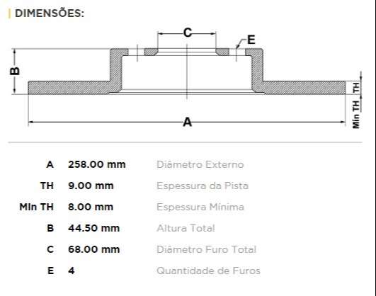 FREMAX DISCO FRENO NISAN / DATSUN SENTRA TS  