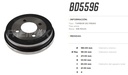 [5596.0334] FREMAX CAMPANA FRENO GOL 1.6 G6 2013> / VOYAGE 1.6 2013>