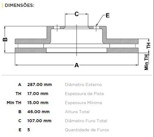 FREMAX DISCO FRENO SUZUKI VITARA DV  