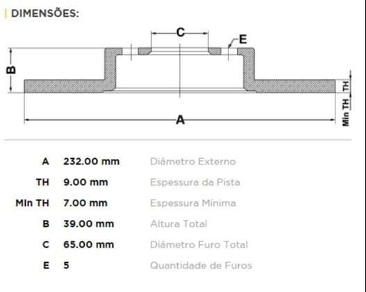FREMAX DISCO FRENO GOLF / BORA / AUDI TS