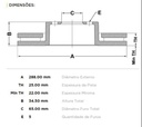 [5604.0334] FREMAX DISCO FRENO GOLF / BORA / AUDI DV