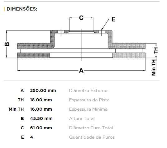 FREMAX DISCO FRENO NISAN / DATSUN SENTRA DV  
