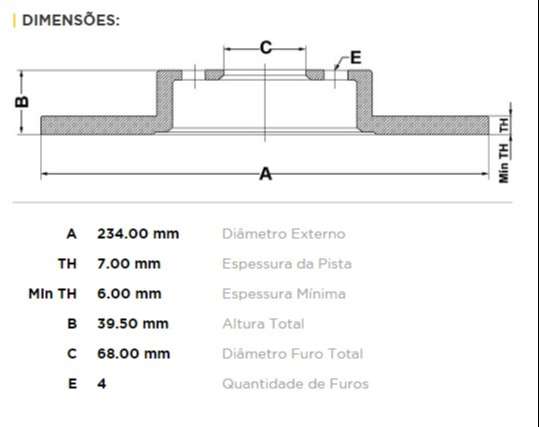 FREMAX DISCO FRENO NISAN / DATSUN SENTRA TS  