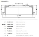 [6383.0334] FREMAX CAMPANA FRENO AMAROK 2.0 TDI