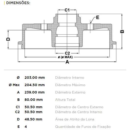 FREMAX CAMPANA FRENO ESCORT 1992> /POINTERT-C  