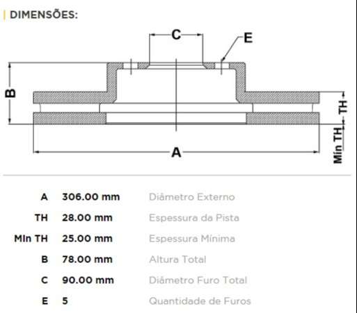 FREMAX DISCO FRENO MASTER 2000> DV  