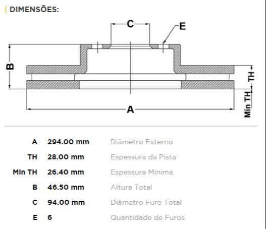 FREMAX DISCO FRENO MITSUBISHI L200/TRITON  