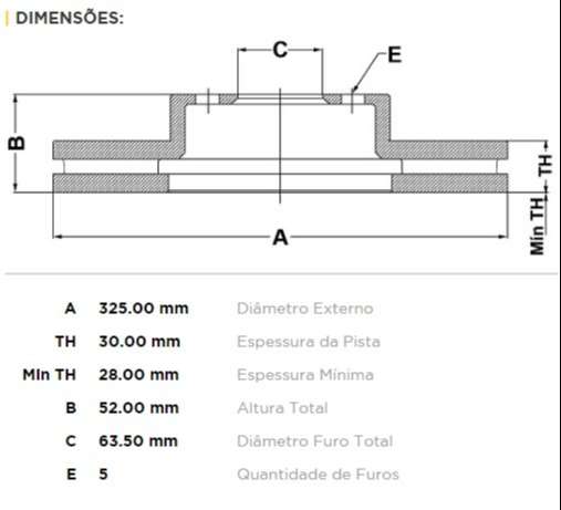 FREMAX DISCO FRENO LAND ROVER DISCOV SPORT2.0  